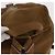 Zaino PRADA Nylon Marrone Argento Auth 191597 - vista 7