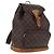 Zaino LOUIS VUITTON Monogram Montsouris GM M51135 LV Auth 191339 Monogramma
