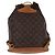 Zaino LOUIS VUITTON Monogram Montsouris GM M51135 LV Auth 191339 Monogramma - vista 2