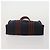 Hermès Borsa HERMES Canvas 2 Set Black Navy Auth fm5415 Nero Blu navy - vista 7