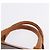 Céline CELINE Borsa Boston in Tela Macadam PVC Pelle Marrone Oro Auth bs36062 D'oro - vista 14