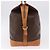 Céline CELINE Borsa Boston in Tela Macadam PVC Pelle Marrone Oro Auth bs36062 D'oro - vista 3