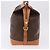 Céline CELINE Borsa Boston in Tela Macadam PVC Pelle Marrone Oro Auth bs36062 D'oro - vista 4
