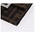 FENDI Zucca Canvas Mamma Baguette Wallet Black Brown Auth 193019V Marrone Nero - vista 14