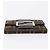 FENDI Zucca Canvas Mamma Baguette Wallet Black Brown Auth 193019V Marrone Nero - vista 6