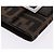 FENDI Zucca Canvas Mamma Baguette Wallet Black Brown Auth 193019V Marrone Nero - vista 7