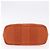Hermès Borsa HERMES Valparaiso PM in tela e pelle Arancione Argento Auth BA14369 - vista 9