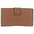 FENDI Seleria Peek A Boo Long Wallet Leather Brown Silver Auth bs36174A Braun Silber - Ansicht 2