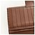 FENDI Seleria Peek A Boo Long Wallet Leather Brown Silver Auth bs36174A Braun Silber - Ansicht 26