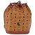 Borsa a tracolla MCM Vicetos in pelle marrone oro Auth bs35784 D'oro - vista 2