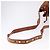Borsa a tracolla MCM Vicetos in pelle marrone oro Auth bs35784 D'oro - vista 7