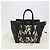 Céline Borsa CELINE Luggage in tela nero e oro Auth 191825V D'oro - vista 12