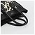 Céline Borsa CELINE Luggage in tela nero e oro Auth 191825V D'oro - vista 7