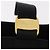 Borsa a mano Salvatore Ferragamo in tela nero e oro Auth bs36090A D'oro - vista 10