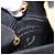 Borsa a mano Salvatore Ferragamo in tela nero e oro Auth bs36090A D'oro - vista 12