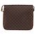Céline Borsa a tracolla CELINE Macadam Canvas PVC Pelle Marrone Oro Auth ka5281 D'oro - vista 2