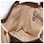 Céline Borsa a tracolla CELINE Macadam Canvas PVC Pelle Marrone Oro Auth ka5281 D'oro - vista 21