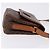 Céline Borsa a tracolla CELINE Macadam Canvas PVC Pelle Marrone Oro Auth ka5281 D'oro - vista 3