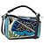 Borsa Puzzle LOEWE in pelle Collaborazione William De Morgan 2way Auth 191481SM Nero Argento