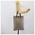 Borsa GUCCI GG Supreme in PVC Beige Argento 117551 Auth 192245 - vista 21
