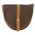Borsa a Spalla SAINT LAURENT PVC Canvas Beige Oro Auth bs36115 D'oro - vista 13