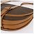 Borsa a Spalla SAINT LAURENT PVC Canvas Beige Oro Auth bs36115 D'oro - vista 15