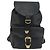 Zaino Gianni Versace in pelle nero e oro Auth BA13798 D'oro - vista 13