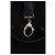 Collana Chanel lanyard blu navy - vista 2