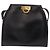 Céline Borsa a tracolla CELINE in pelle nera e oro Auth bs36066A Nero D'oro - vista 13