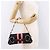Borsa GUCCI GG Canvas Bamboo Chain Horsebit Nera Oro 129497 Auth yk20630SAM Nero D'oro - vista 23