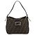 FENDI Zucca Canvas Mamma Baguette Borsa a tracolla Marrone Nero Auth 192302V - vista 13
