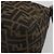 FENDI Zucca Canvas Mamma Baguette Borsa a tracolla Marrone Nero Auth 192302V - vista 14