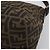 FENDI Zucca Canvas Mamma Baguette Borsa a tracolla Marrone Nero Auth 192302V - vista 16