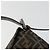 FENDI Zucca Canvas Mamma Baguette Borsa a tracolla Marrone Nero Auth 192302V - vista 18