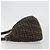 FENDI Zucca Canvas Mamma Baguette Borsa a tracolla Marrone Nero Auth 192302V - vista 4