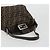 FENDI Zucca Canvas Mamma Baguette Borsa a tracolla Marrone Nero Auth 192302V - vista 7