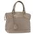 LOUIS VUITTON Suhari Lockit PM Hand Bag Gray M91790 LV Auth fm5402A Marrone