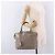 LOUIS VUITTON Suhari Lockit PM Hand Bag Gray M91790 LV Auth fm5402A Marrone - vista 25