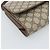 Borsa a Spalla GUCCI GG Supreme PVC Beige Oro Auth BA14372 D'oro - vista 11