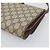 Borsa a Spalla GUCCI GG Supreme PVC Beige Oro Auth BA14372 D'oro - vista 12