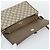 Borsa a Spalla GUCCI GG Supreme PVC Beige Oro Auth BA14372 D'oro - vista 14