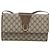 Borsa a Spalla GUCCI GG Supreme PVC Beige Oro Auth BA14372 D'oro - vista 2