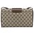 Borsa a Spalla GUCCI GG Supreme PVC Beige Oro Auth BA14372 D'oro - vista 3