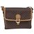 Céline Borsa a Spalla CELINE Macadam Canvas PVC Pelle Marrone Oro Auth ka5312 D'oro - vista 13