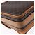 Céline Borsa a Spalla CELINE Macadam Canvas PVC Pelle Marrone Oro Auth ka5312 D'oro - vista 15