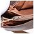 Céline Borsa a Spalla CELINE Macadam Canvas PVC Pelle Marrone Oro Auth ka5312 D'oro - vista 22
