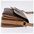 Céline Borsa a Spalla CELINE Macadam Canvas PVC Pelle Marrone Oro Auth ka5312 D'oro - vista 3
