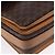 Céline Borsa a Spalla CELINE Macadam Canvas PVC Pelle Marrone Oro Auth ka5312 D'oro - vista 9
