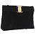 Borsa a tracolla Salvatore Ferragamo Vala in scamosciato nero e oro Auth ka5242 D'oro