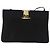 Borsa a tracolla Salvatore Ferragamo Vala in scamosciato nero e oro Auth ka5242 D'oro - vista 13